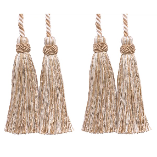 DÉCOPRO (TM) Curtain Tieback, Style# ICT, Color# 4001 - White