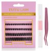 Tutu Lash All Out DIY Cluster Lash Kit lashes bond/seal