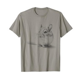 Vintage Gerbil Drawing Art Design T-Shirt