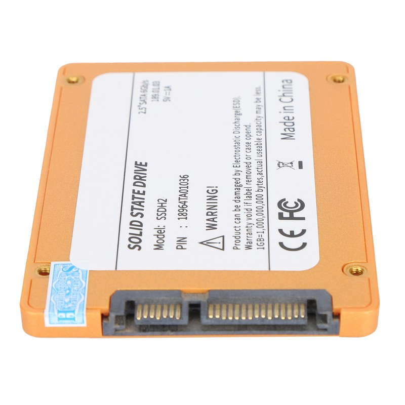 BU KING 2.5inch SSD Golden High Speed Plastic Hard Drive