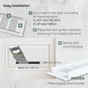 Vent Systems 19.69 x 2.36 Inch (Outer Size) Air Supply