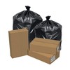 Pitt Plastics Repro Can Liners, 33 Gallon, Black, Pack Of