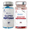 Kit Glteo Peptonas Reductor Abdominal 90 Cpsulas Cu Sin Sabor