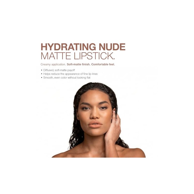 Palladio Lápiz Labial Líquido Nude Mate de Larga Duración a