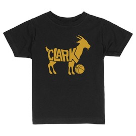 Clark Goat Toddler Kids T-Shirt 4T Black