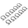 10pcs Bow Shackle Stainless Steel High Hardness D-Ring Anchor for