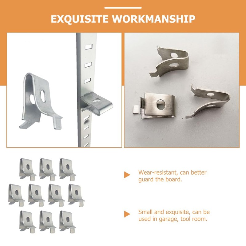 30 Pcs Shelf Clips, Shelf Bracket Clips Adjustable Supports Clip