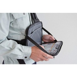 TRUSCO TABG-BK Tablet Case for Work Sites, Drawing Board Type