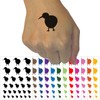 Kiwi Bird Solid Temporary Tattoo Water Resistant Fake Body Art