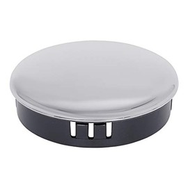 White Water 7406-SPC Boat Destroyer Steering Wheel Stainless Snap in Center Cap, Stainless