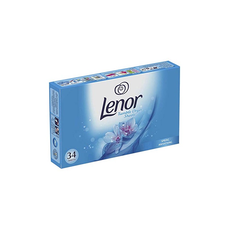 Lenor Tumble Dryer Sheets 34 Sheets Spring Awakening