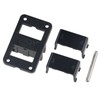 2Pcs Plug Mounting Panel, 45A 600V Mounting Bracket Panel Plug,