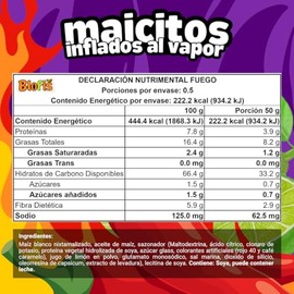 Botanas Bloffis - 100 Pack de Maíz Inflado a Vapor Botana Rica y Nutritiva, Maicitos Snack Salado, Prueba Todos Los Sabores, Sin Freír, Sin Gluten Y S