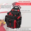 MELOTOUGH Professional Electrician Tool Pouch Bag with Shoulder Strap Tool