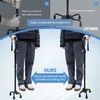 Adjustable Walking Cane for Men & Women with 4-Pronged Base
