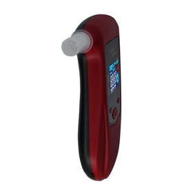 iBACheck Breathalyzer Rechargeable Battery & pre-Alert Function, 10 Memories Plus 12pcs Mouthpieces & can Last 200 Tests After Fully Charged. 4 Default Unit Setting (4 Color Display)