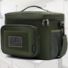 FlowFly Tactical Lunch Bag Large Insulated Lunch Box Cooler Tote