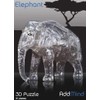 Addcore Elephant 3D Crystal Puzzle