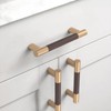 Coinkoly 10 Pack Brown and Champagne Bronze 3.75 Inch(96mm) Hole