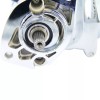 BDELI New Chrome Starter For Harley Davidson 3155394 31553-94A31559