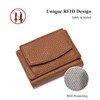 FANDARE Women Leather Wallet RFID Blocking Bifold Purse Ladies Card