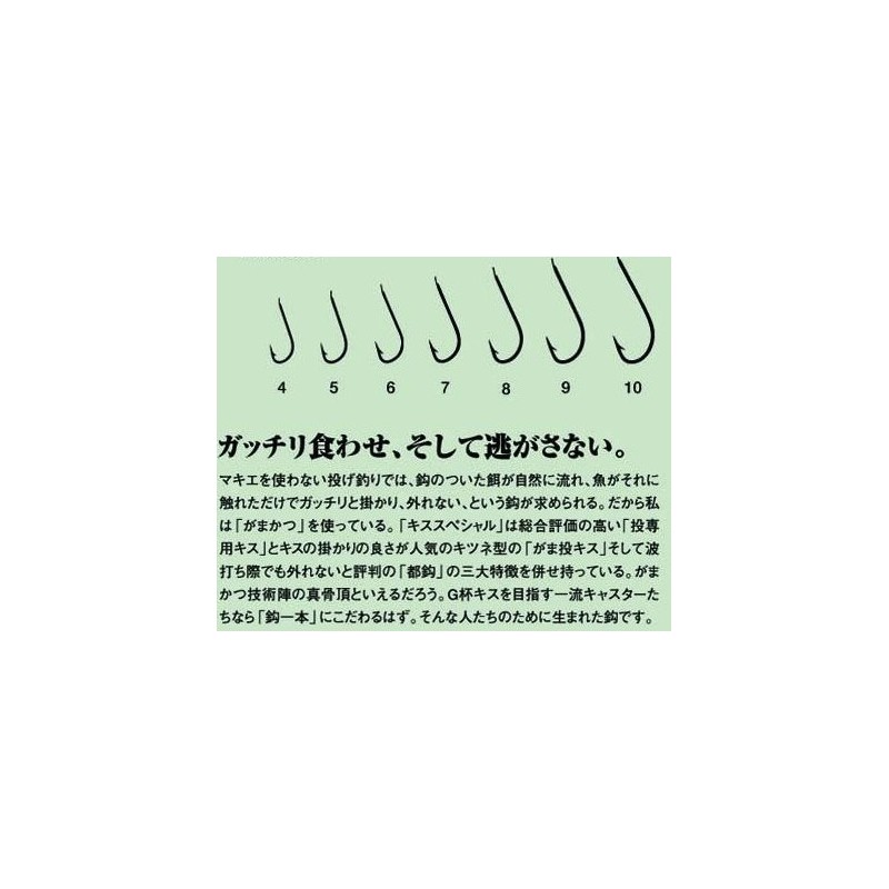 Gamakatsu Single Hook The Box Kiss Special No. 5 100