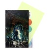 SUN-STAR S2133610 Clear File, Die Cut, C Pattern
