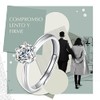 Anillos para Mujer - Anillo Ajustable de Plata de Ley