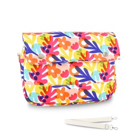 ANZOME Bicycle Handlebar Bag, Waterproof Bicycle Bag Handlebar with Removable Shoulder Strap, Front Bicycle Basket for Girls and Children, Dutch Bike, City Bike, 25 x 18 x 6 cm