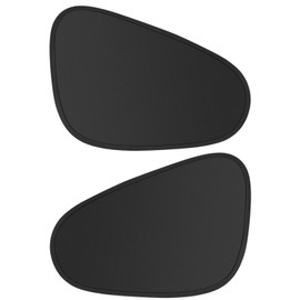 EsiFare Car Sun Shade, Driver & Passenger Set, Car Window Sunshade, Static Sun Shade, UV Protection, Side Wind, Static Adsorption, Does Not Obstruct Driving Vision, Car Sunshade, Black Film, Light