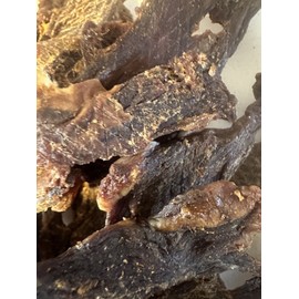 Homestyle Beef Jerky  homemade jerky 1/2 Pound Lemon Pepper 0g Of Sugar 0g Of Carbs.