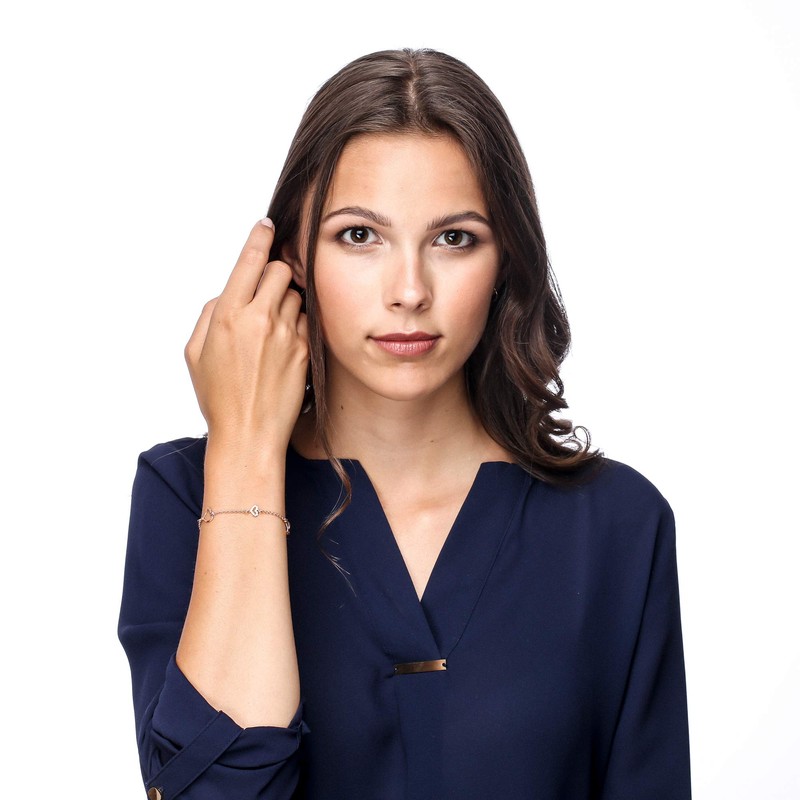 Orphelia Women Silver Chain Bracelet - ZA-7383