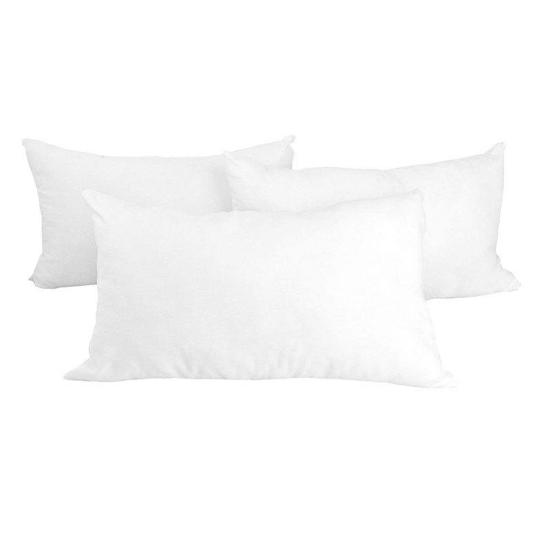 Pillow Insert 14" x 24" Polyester Filled Premium Fabric Cover