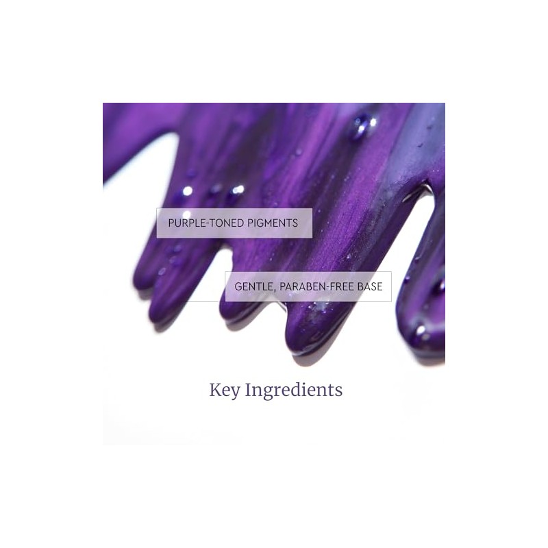 LA PUISSANCE- Champú morado matizador plateado champú morado para cabello