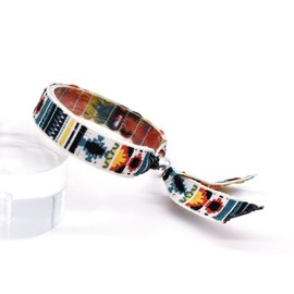 BDM Fabric Bracelets, Braided Bracelets of Colours, Ethnic, Adjustable Fabric Drawings, Casual and Simple for Boys and Girls, Men and Women, Cotton, 5206.6