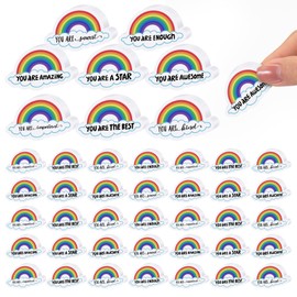 Fullhawl 50 Pcs Back to School Gifts for Student Teacher Kids Mini Erasers Bulk First Day of School Supplies Inspirational Fun Erasers Classroom Party Favors Reward Prizes