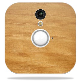 MightySkins Skin Compatible with Blink Home Security Camera - Birch Grain | Protective, Durable, and Unique Vinyl Decal wrap Cover | Easy to Apply, Remove, and Change Styles | Made in The USA