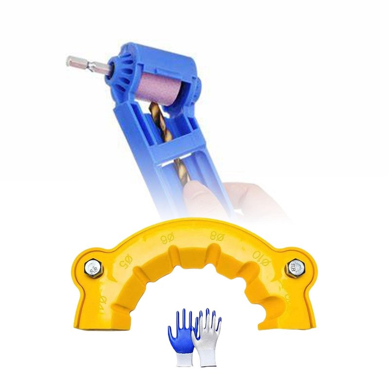 Qianly Drill Bit Sharpener Drill Bit Sharpening Guide Tool Direct