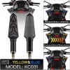 Wnatn Direccionales Led Para Motocicleta, 4 Piezas