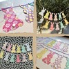 Premium Reusable Easter Decorations – Bunny Bunting Garland, Egg Hunt