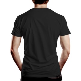 Xissazri Mens Cool Wolf 3D Print Tshirt Summer Trend T Shirt Motivational T-Shirt Tops-Black-XL