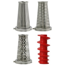 Set of 4 Accessories for VKP250 Food Strainer