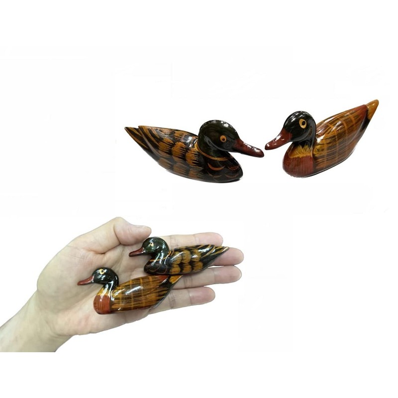 DMtse Feng Shui Pair Mandarin Ducks for Love & Fidelity