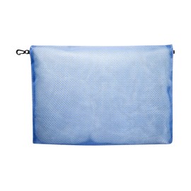 Tatonka Zip Pouch - Flat Storage and Document Bag in Various Sizes and as a Set - Transparent, Waterproof and Robust, Blue, XL (35 x 25 cm)