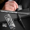 LcFun Electric USB Rechargeable Lighter Windproof Plasma Dual Arc Pocket