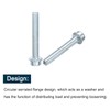sourcing map M8x55mm Hex Socket Head Cap Screws, 10Pcs Carbon