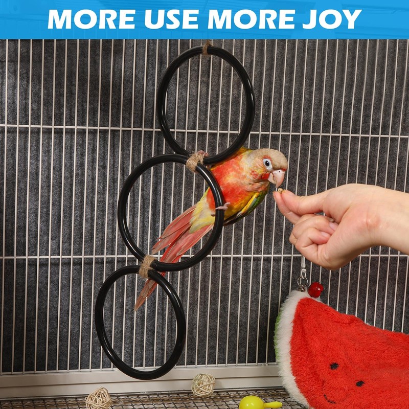 Adkoat Snake Climbing Rings for Ball Python - Enrichment Toys