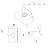 Slot Nut with Spring Plate M6 Slot 8 for Aluminium