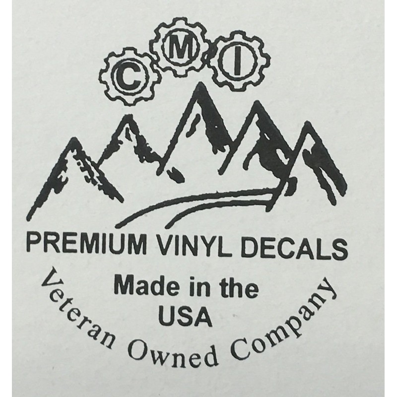 DHDM Decals 2-Pack Thin Blue Line Flag Magnet | 5-Inch