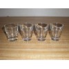 Anchor Hocking 4 Anchor Hocking Shot Glass Heavy Bottom 1